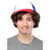 imageFun Costumes Strange Stuff Adult Wig and Baseball Hat StandardStandard