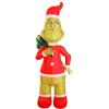 imageInflatable 8FT Large Santa Grinch Outdoor Decoration  Christmas Decorations