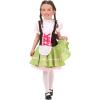 imageToddler German Girl Costume  Dress with Attached Apron and Ribbon Details