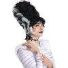 imageWomens Transylvania Wig  Black Wig with White Streaks  Fully Lined with Elastic Bands for FitModern