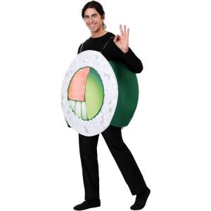Adult Sushi Roll Costume Funny Food Adult Costumes