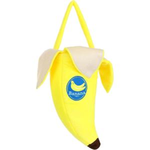 Banana Trick or Treat Halloween Bag for Kids or Adults with Strap and Peel Opening | Fun Food Costume Accessory Standard(Standard)