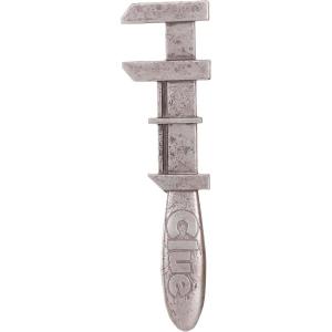 CLUE Wrench Weapon Costume Accessory – Detective Theme Jumpsuit, Armor & Props(one size)