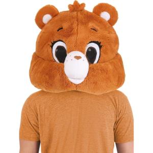 Care Bears Tenderheart Mascot Head Costume – Includes Headpiece & Accessories