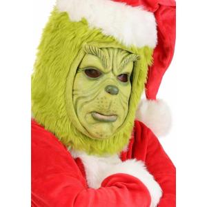 Dr. Seuss The Grinch Mask for Kids | Grinch Costume Face Mask, Latex Christmas Masks for Holiday Party