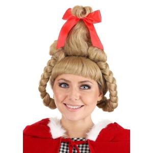 Fun Costumes Adult Deluxe Christmas Girl Wig