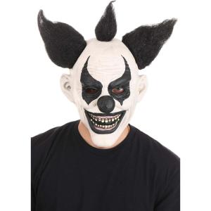 Fun Costumes Adult Scary Carnival Clown Mask – Full Head Creepy Clown Mask, Circus Clown Halloween Costume Accessory, Standard(Standard)