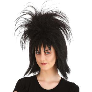 Fun Costumes Deluxe 80s Gothic Girl Wig Standard(Standard)