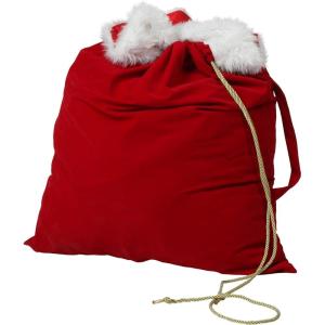 Fun Costumes Deluxe Santa Sack(Bundle W/ Grinch Mask)