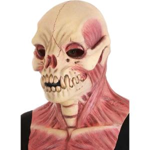 Fun Costumes Immortal Masks Adult Membrane Latex Halloween Mask, Full Head Scary Mask for Spooky Cosplay Dress Up