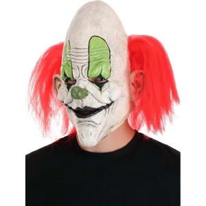 Fun Costumes Immortal Masks Kid’s Gigglez The Clown Halloween Mask, Full Head Realistic Horror Mask for Spooky Cosplay – Standard – Multicolor(Standard)