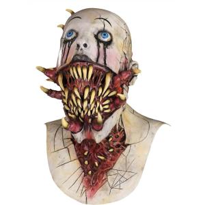Fun Costumes Immortal Masks Possessed Monster Latex Halloween Mask for Adults, Full Head Realistic Scary Halloween Masks