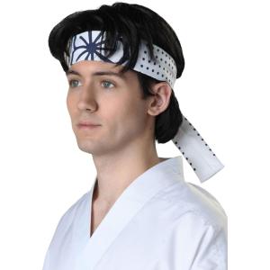 Fun Costumes Karate Kid Daniel San Wig for Adult – Karate Kid Cosplay Wig – Men’s Movie Character Costume Accessory – Black
