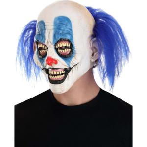 Fun Costumes Kid’s Scary Clown Halloween Mask – Scary Full Head Killer Clown Mask – Officially Licensed Immortal Masks