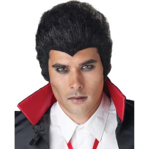 Fun Costumes Men’s Classic Black Vampire Wig Standard(Standard)