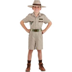 Fun Costumes Paleontologist Costume for Kids – Shirt, Shorts, Hat, and Belt