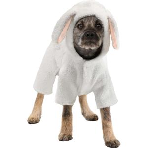 Fun Costumes Pet Sheep Outfit for Dogs and Cats Lamb Farm Animal Costume & Hood Collar Access by Us(XS)