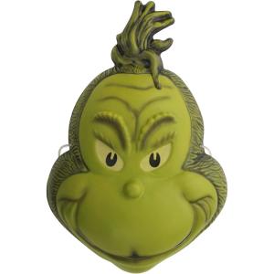 Grinch Mask from How the Grinch Stole Christmas – Plastic Mask with Stretch Strap, Officially Licensed(Green)