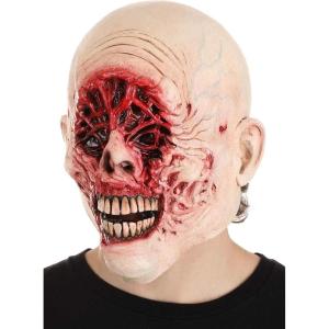 Immortal Masks Adult Void Halloween Mask, Realistic Scary Horror Costume Mask for Zombie Cosplay