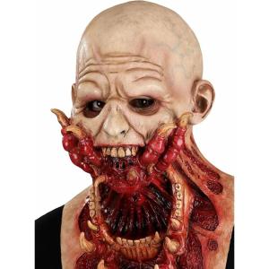 Immortal Masks Host Monster Latex Halloween Mask for Adults, Full Head Realistic Scary Halloween Masks Multicolor