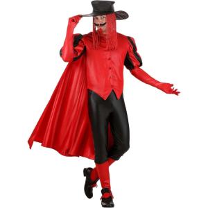 Men’s Lord Licorice Halloween Costume | Complete Outfit with Jacket, Pants, Hat, and Accessories for Themed Parties & Events