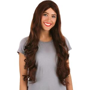 Red Riding Hood Women’s Brunette Wig Long Wavy Hair Exclusive Style
