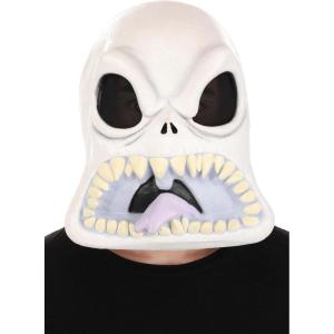 elope Disney Scary Jack Skellington Deluxe Latex Mask – Full Head Design for Adults(Standard)