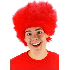 elope Fuzzy Wig(Red)