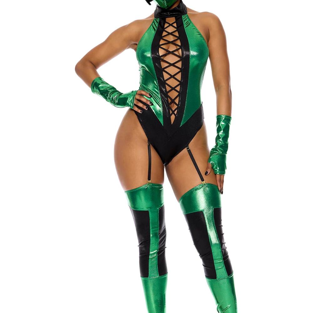 imageFlawless Victory Video Game Character CostumeGreen
