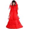 Red Gothic Wedding Dress