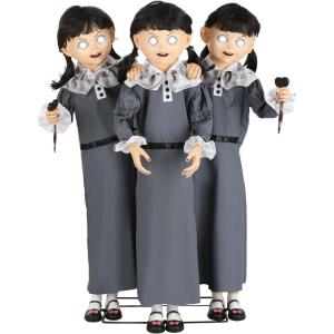 Fun Costumes Evil Triplets Animatronic Halloween Prop | Halloween Animatronics Standard(Standard)