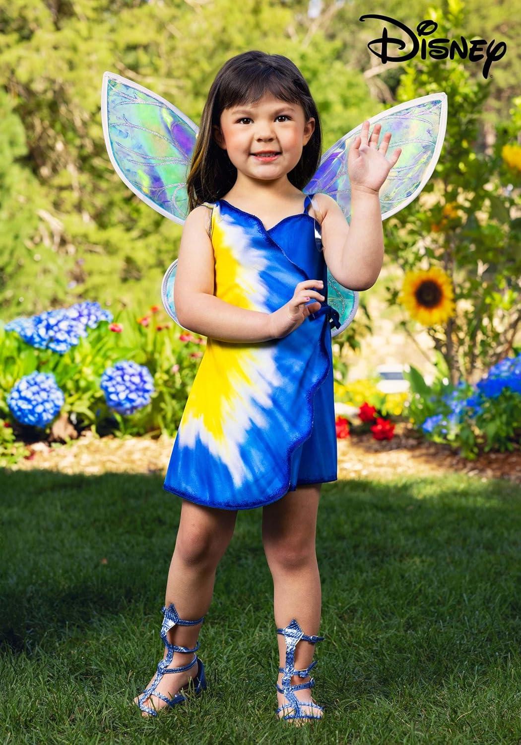 imageToddler Girls Disney Fairies Silvermist Costume Dress Kids Disney Fairy Cosplay Dress Child Fairy Outfit