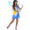 imageWomens Disney Fairies Silvermist Costume Dress ampamp Wings  Adult Disney Fairy Cosplay Dress  Girls Fairy Outfit