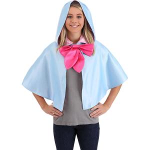 Disney Fairy Godmother Women’s Hooded Capelet – Satin Hooded Cape, Officially Licensed