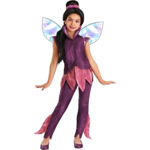 Kid’s Disney Fairies Vidia Costume for Girls – Officially Licensed Fairy Outfit with Shirt, Pants & Wings
