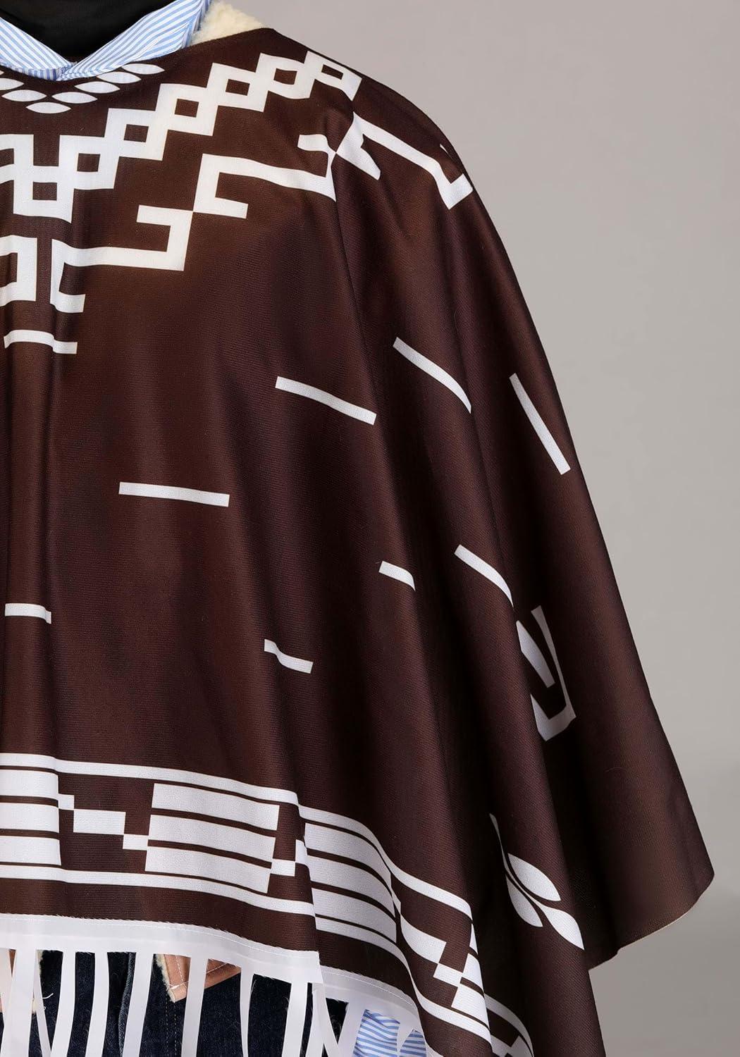 imageMens Western Gunman Costume Includes Poncho Shirt Vest ampamp Scarf for Cowboy Cosplay ampamp Spaghetti Western Outfits