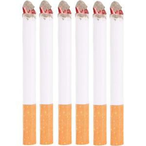 Fake Puff Cigarettes Costume Accessory 3″ (6 Pack) – Realistic Movie, Stage & Theatre Props, Fake Cigs for Party