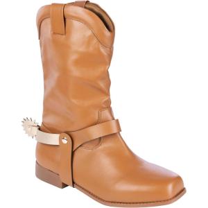 Fun Costumes Men’s Cowboy Boots with Spurs Size 8