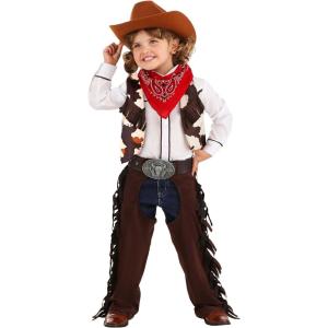 Toddler Cowgirl Chaps Costume