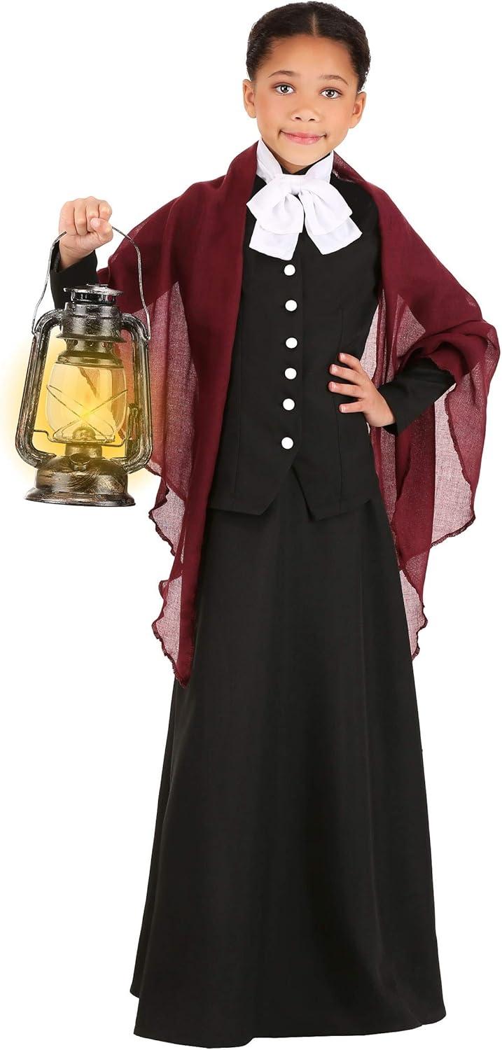 imageCourageous Harriet Tubman Kids Costume Honor History with this Inspirational Icons Attire for Young Heroes