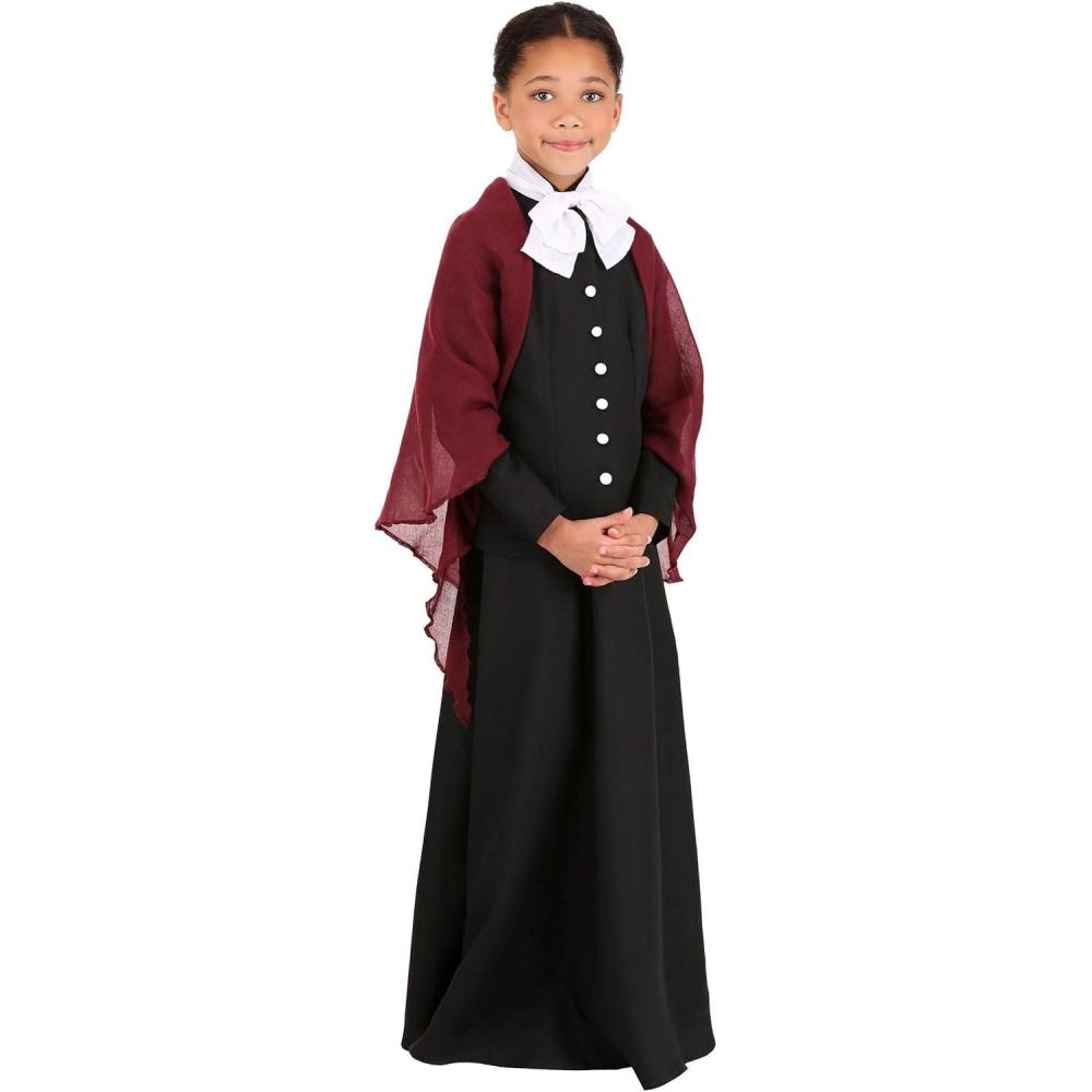 imageCourageous Harriet Tubman Kids Costume  Honor History with this Inspirational Icons Attire for Young Heroes