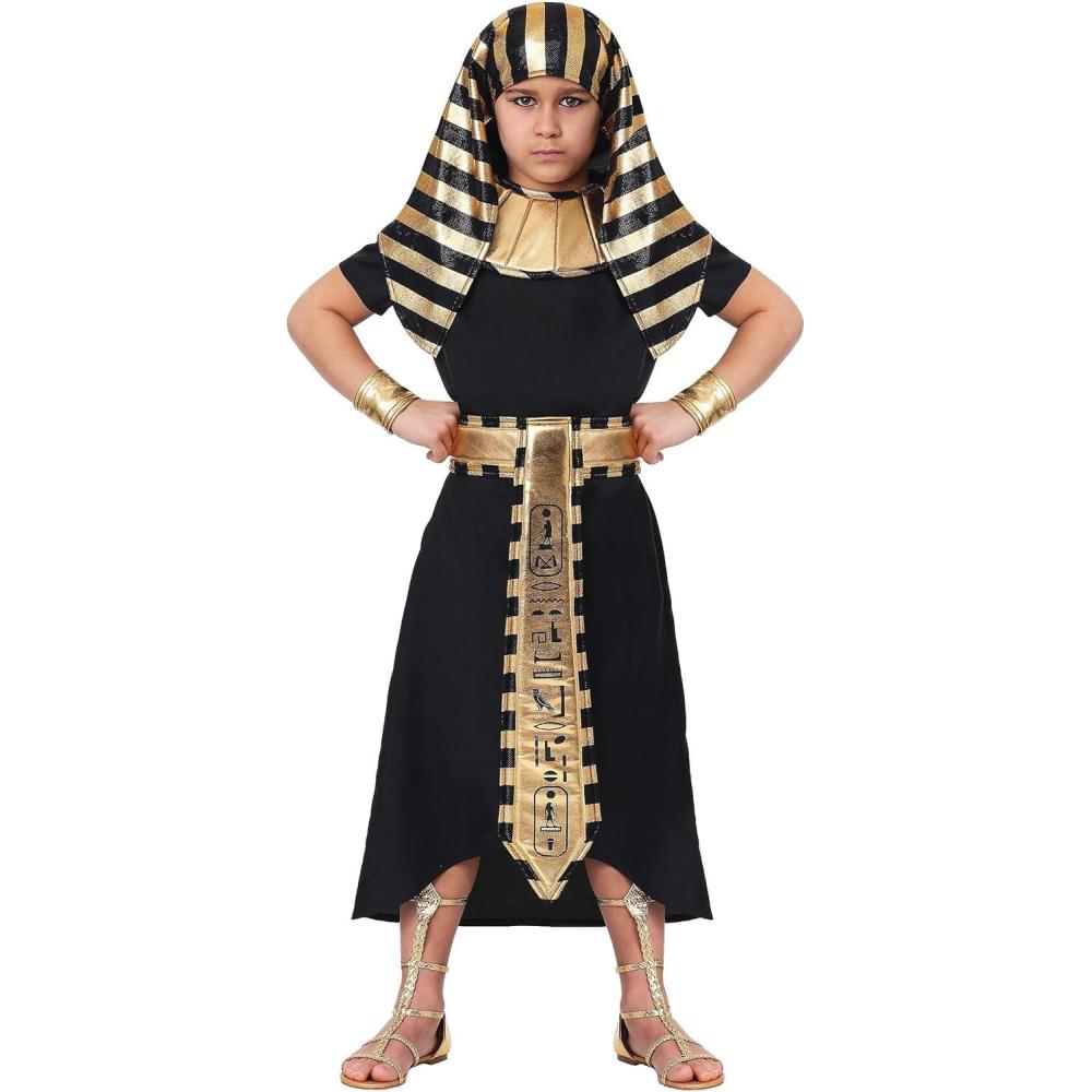 imageFun Costumes Childs Egyptian Pharaoh Costume Small Black