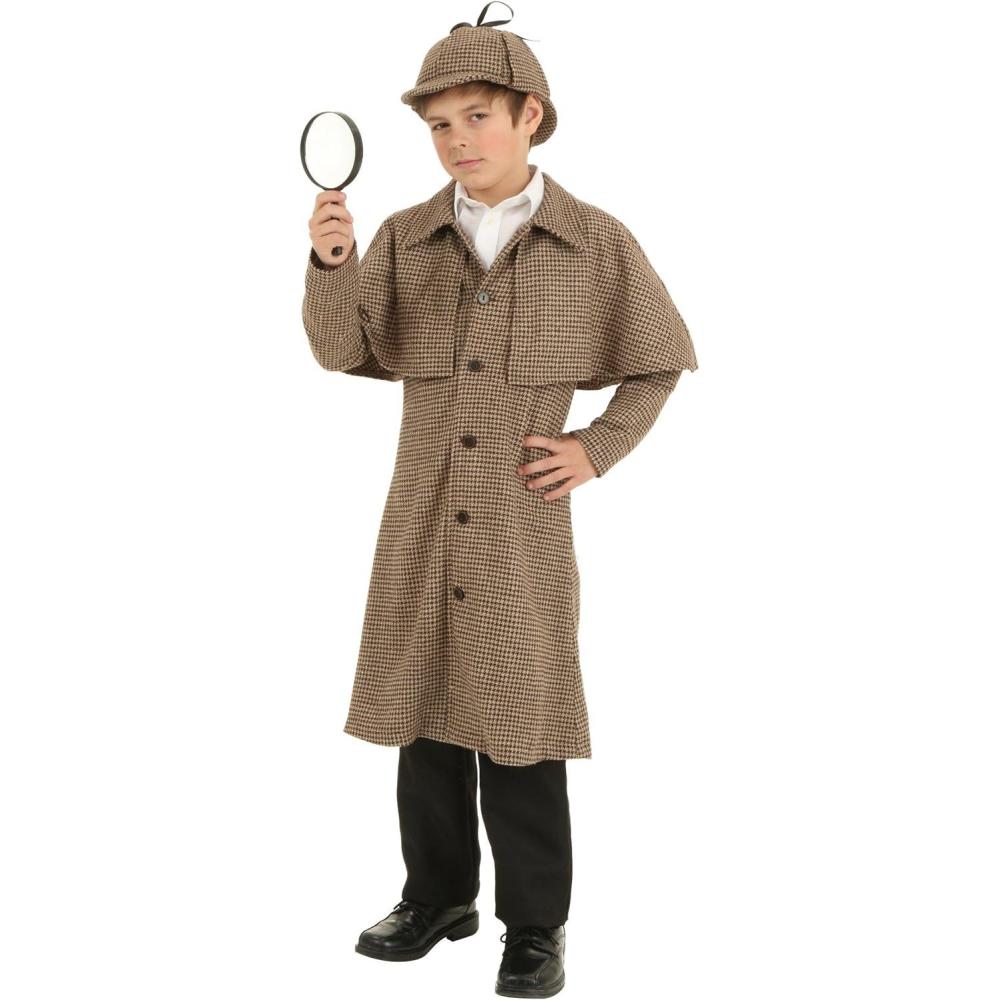 imageKids Detective Costume Houndstooth Sleuth Outfit