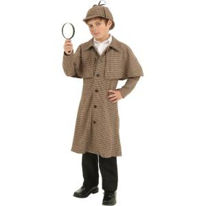 Kid’s Detective Costume Houndstooth Sleuth Outfit