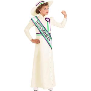 Kid’s Susan B Anthony Costume for Girls, Women’s Rights Leader Halloween Outfit