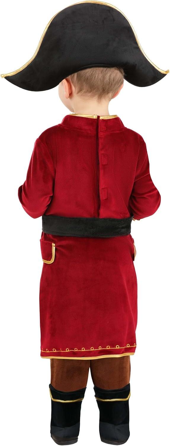 imageAdventurous Toddler Captain Cutie Pirate Costume Set Ideal for Halloween Birthday Parties Imaginative Play
