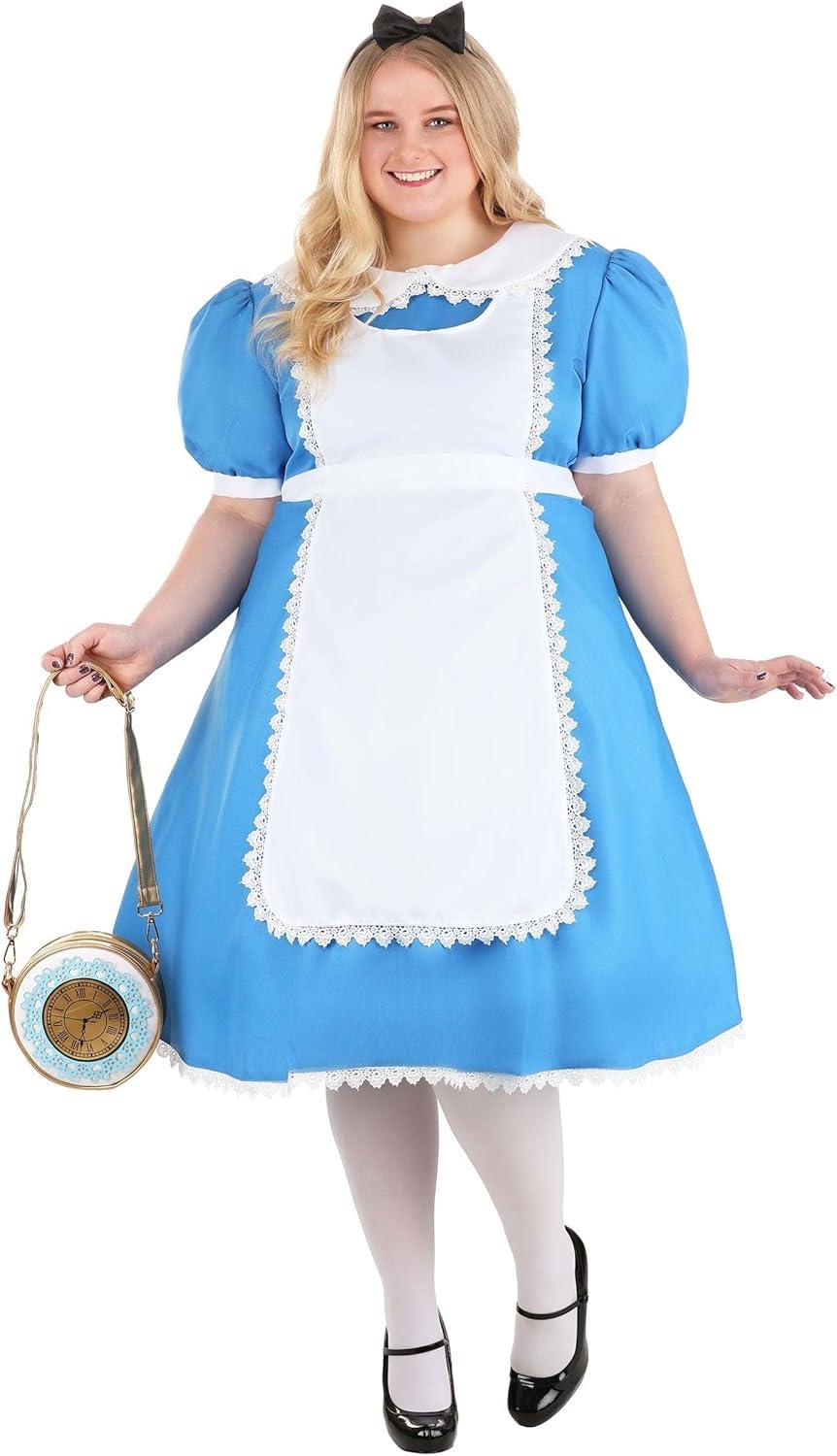 imageWomens Supreme Alice Costume Plus Size Alice in WonderlandCostume