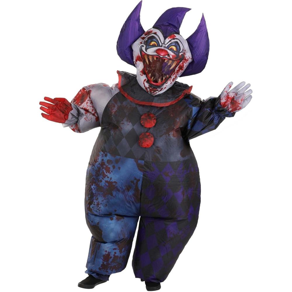imageAdult Scary Inflatable Clown Costume  Inflatable Halloween Costumes