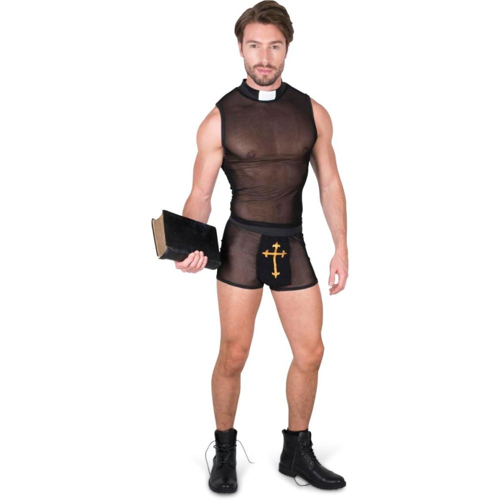 imageCardinal Sin Sexy Religious Priest Mens Costume