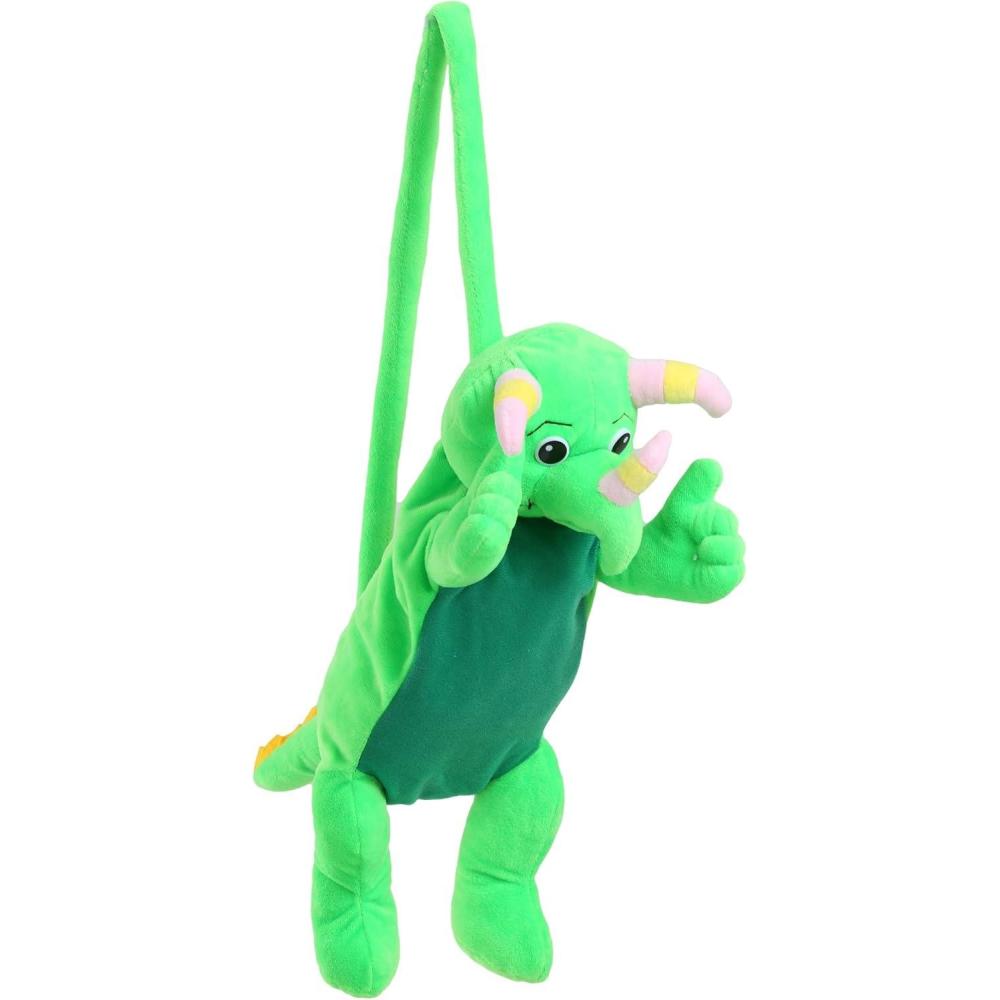 imageFun Costumes Magic School Bus Liz Lizard Plush Purse Green StandardStandard